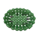Ceramiquecorbeille green braided slushy fruit bowl