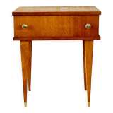 Vintage bedside table on compass legs, 1950 ́s