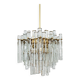 Crystal Glass Chandelier by Kinkeldey