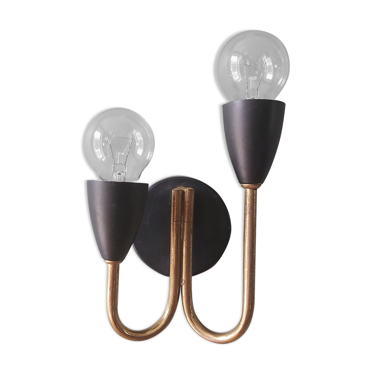 Vintage wall lamp, Italian design, 50s