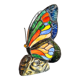 Stained glass butterfly lamp