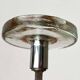 Mid-century modern glass and metal door handle from the space age, Germany, 1960s.