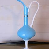 Italian glass vase, handmade, Florence region, Italy 1970s