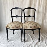 Pair of Napoleon III chairs