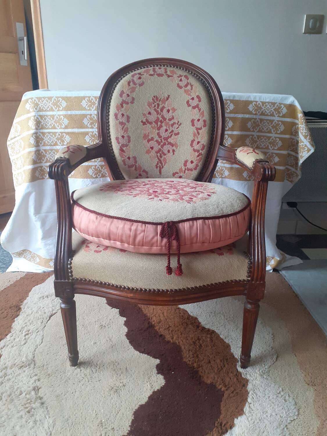 Louis XVI style armchair