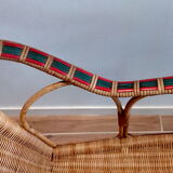 Rattan wicker garden salon rattan year 60