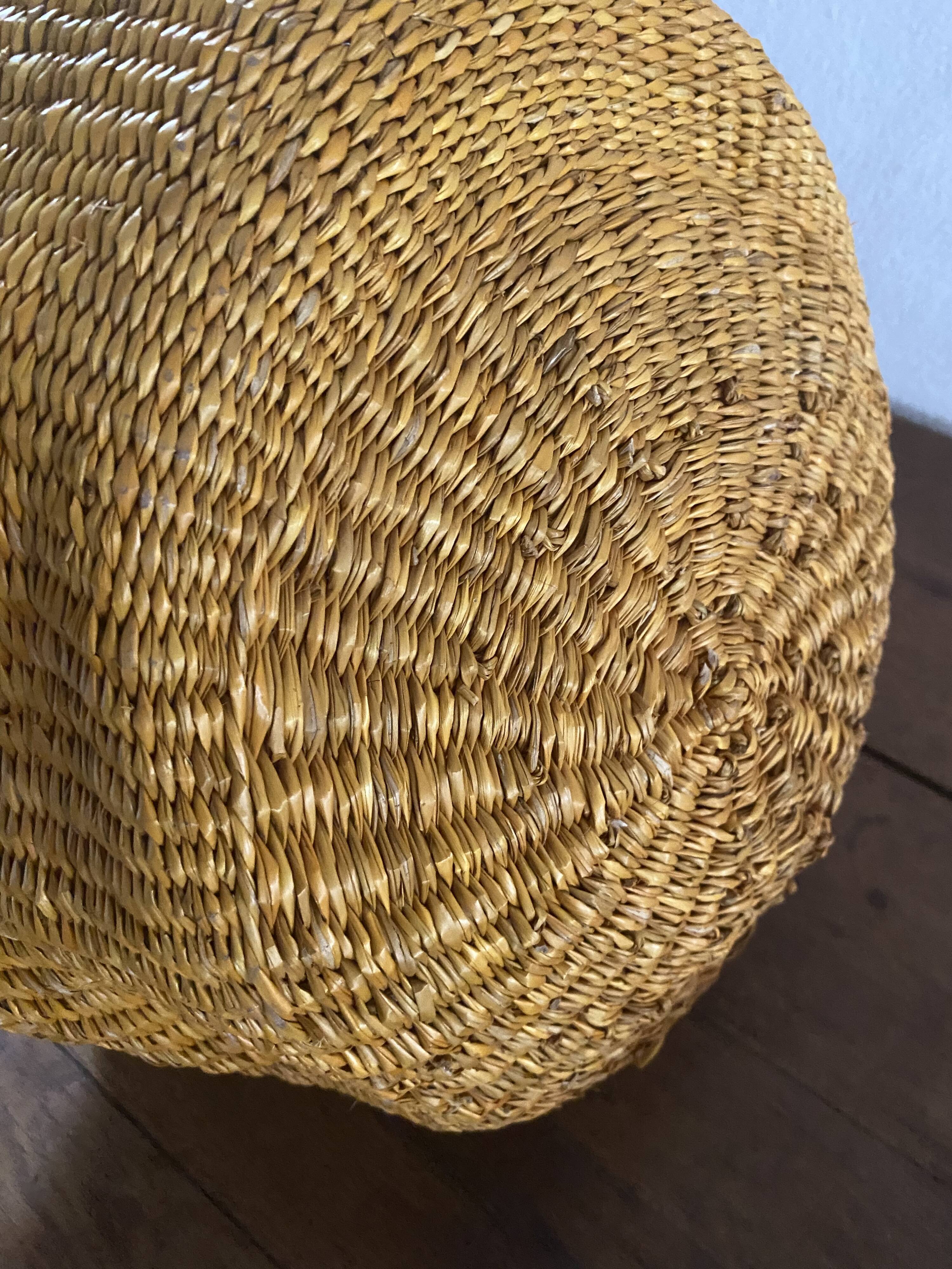 Traditional African basket.