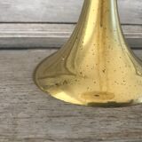 Pair of brass candlesticks