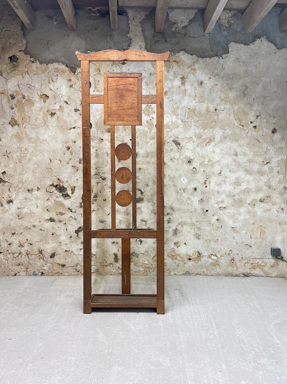 Art Deco coat rack