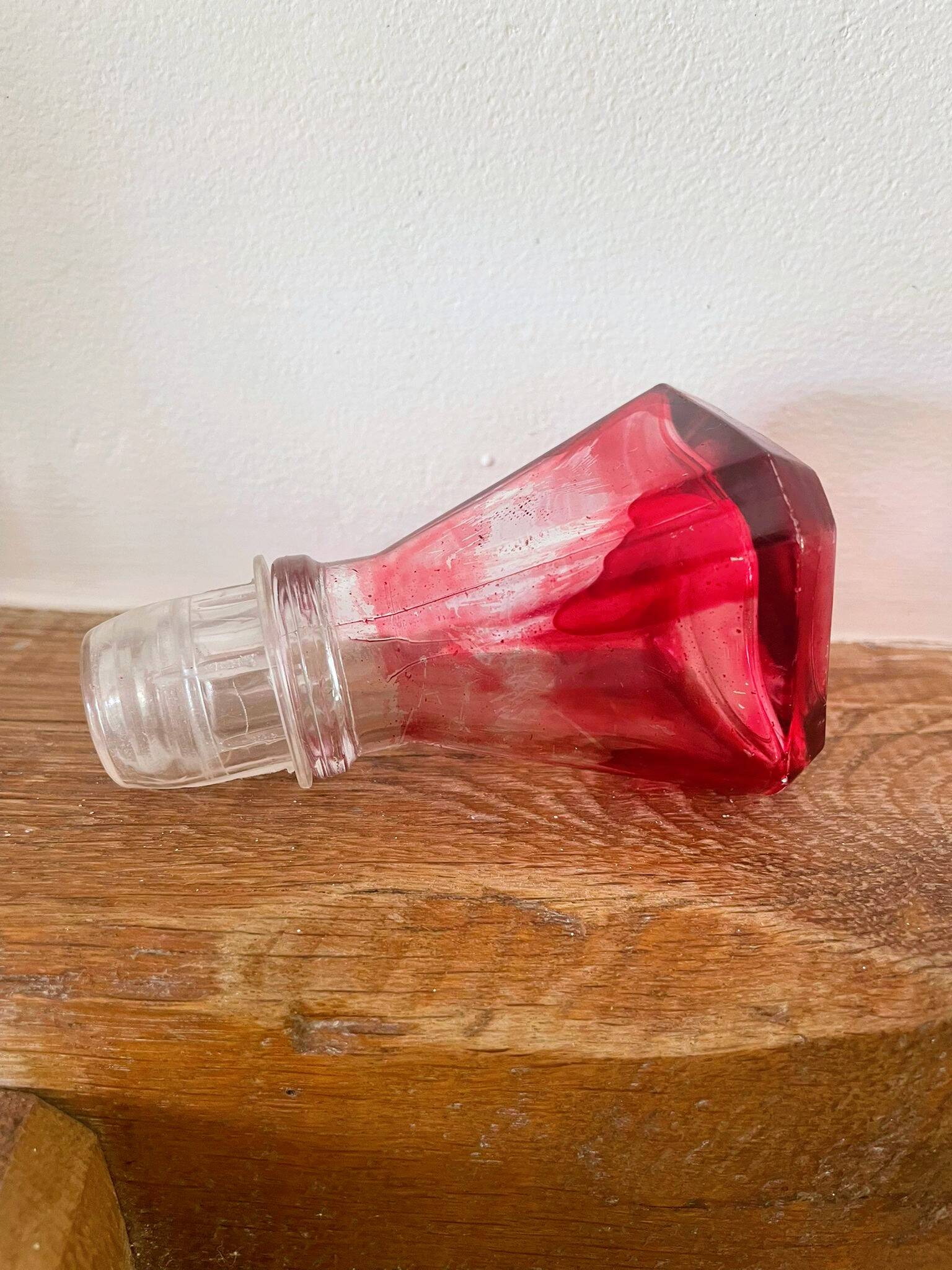 Carafe / vase multicolore italien