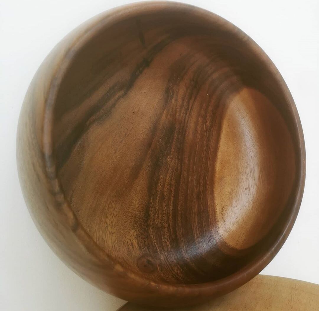 Wood bowl