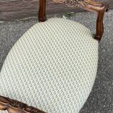 Small neo-classical castle bench LOUIS XV style 1920