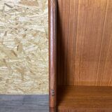 60s 70s teak secretary chest of drawers Danish Modern by Dyrlund Denmark