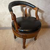 Leather office chair
