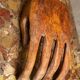 Large Carved Wooden Hand - 1950s