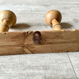 Wooden coat rack 5 hooks