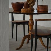 Set of 4 'Thema' chairs in pine by Yngve Ekström, Swedese, Modern Swedish, 1954