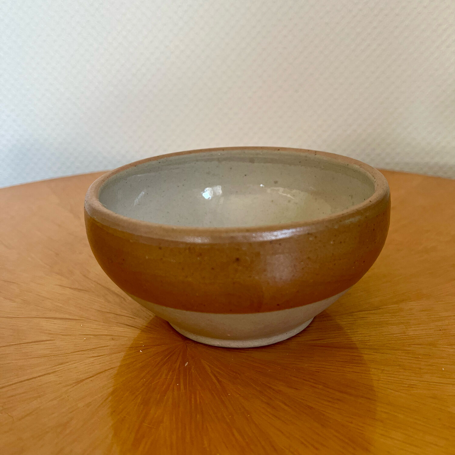 Digoin vintage stoneware bowl