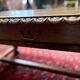 Large antique carved wooden desk in Renaissance style