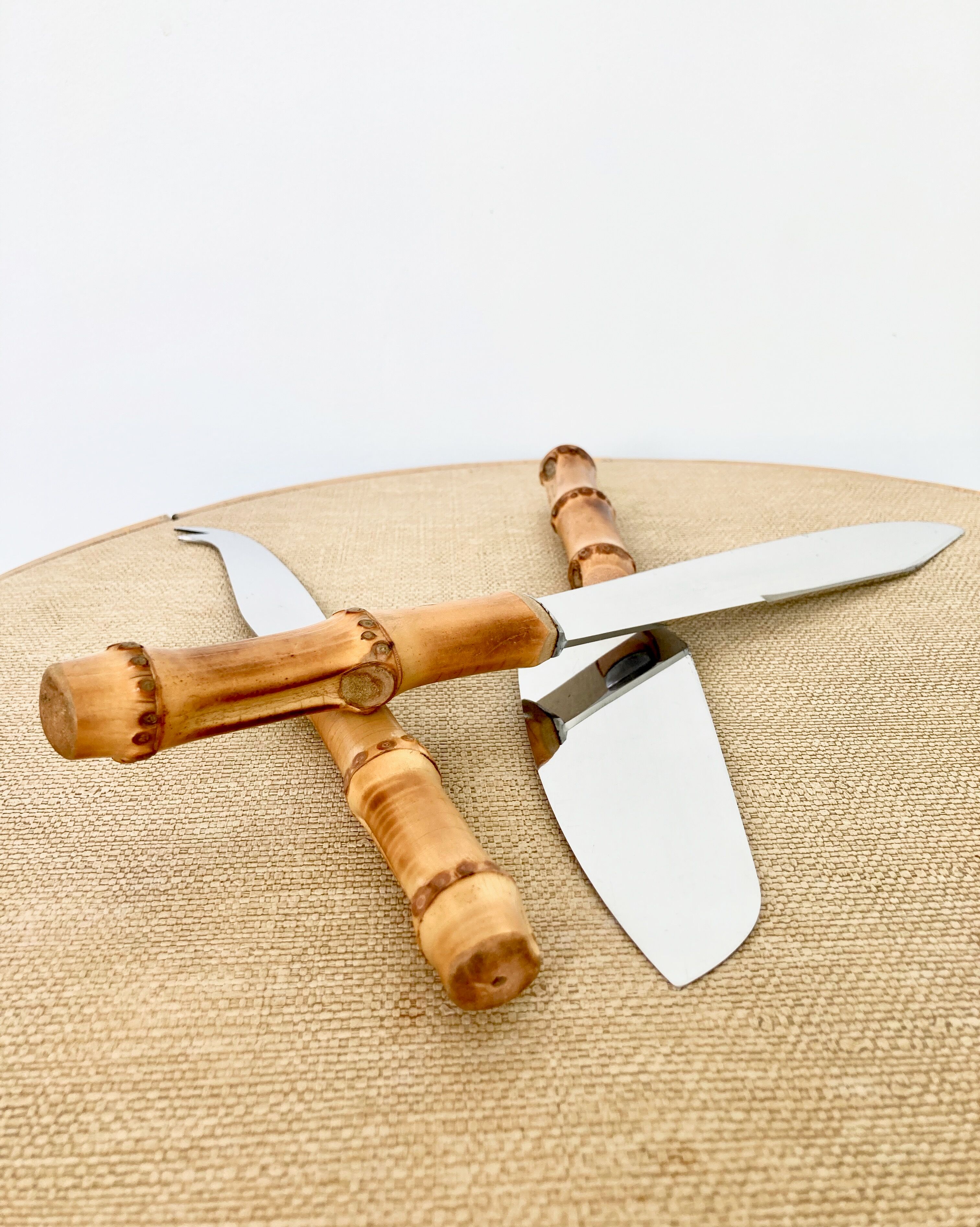 Bamboo serving cutlery