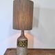 Raphael Giarrusso ceramic lamp with rope shade