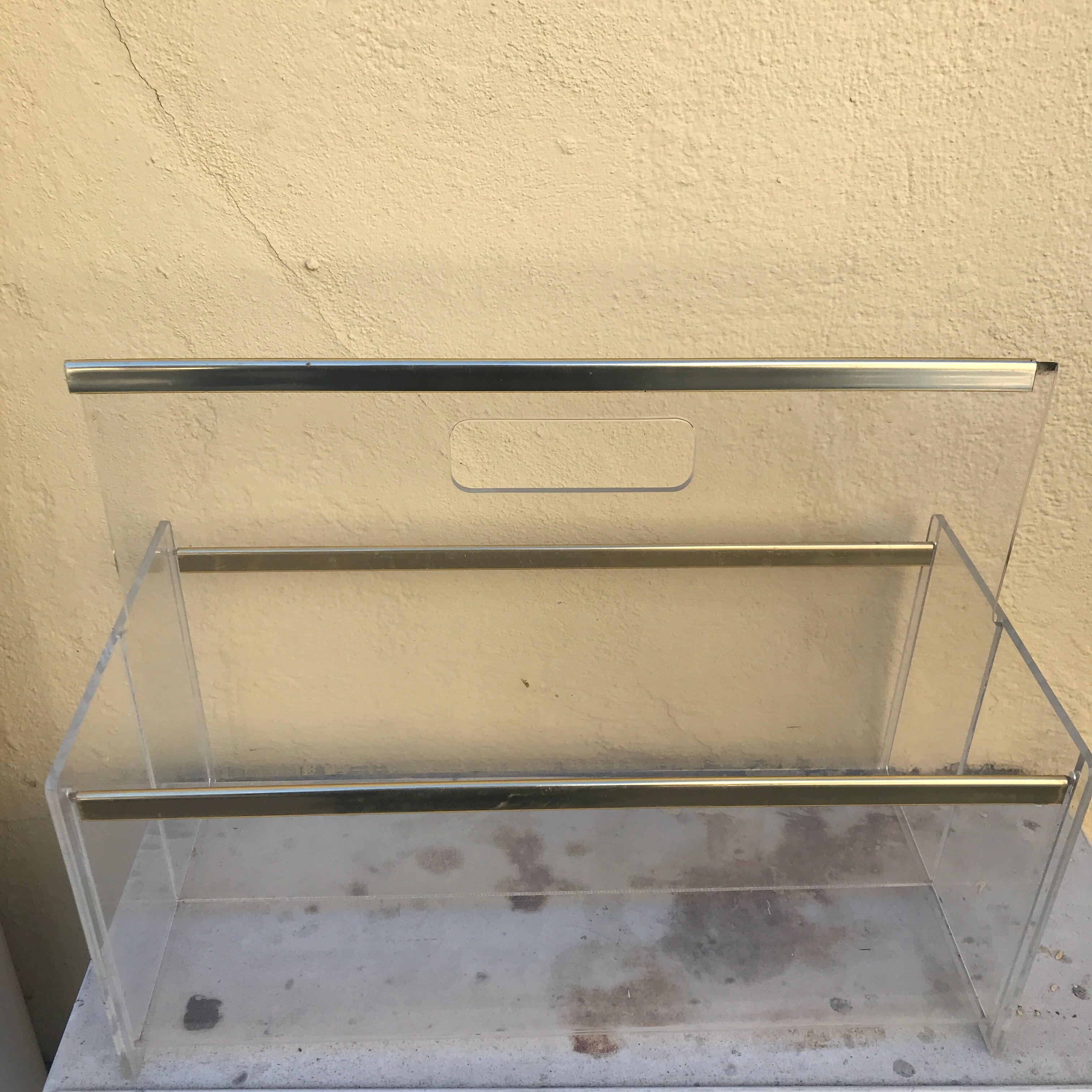 Plexiglas review door