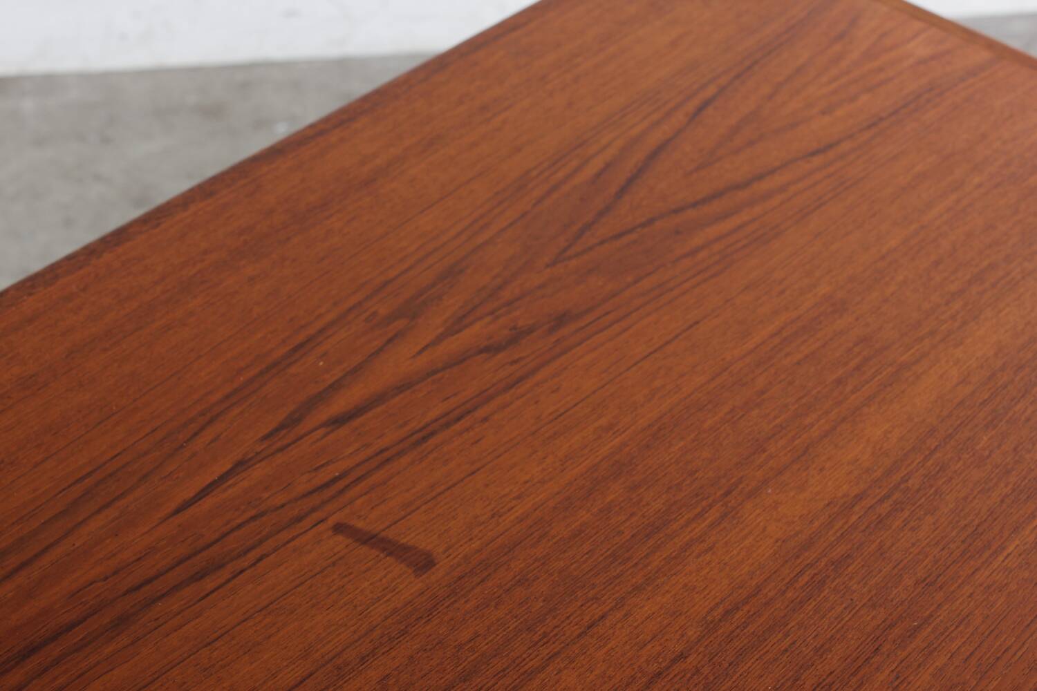Vintage Teak Schreibtisch Desk Mid Century Danish Design 60er