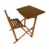 Folding child desk