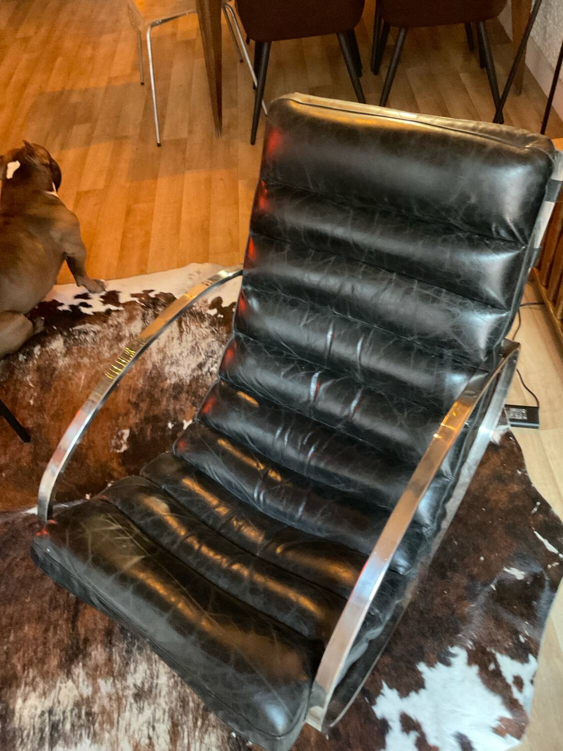 Rocking chair Hans Kaufeld style