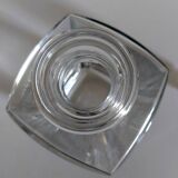 Crystal design whiskey decanter