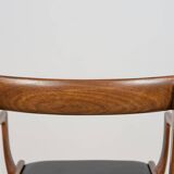 Danish Dining Chairs by Ole Wanscher for Poul Jeppesens Furniture Factory.