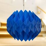 Danish Modern style blue acrylic lamp