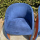 Set of 4 Postmodern Ligne Roset armchairs from the 1980s.