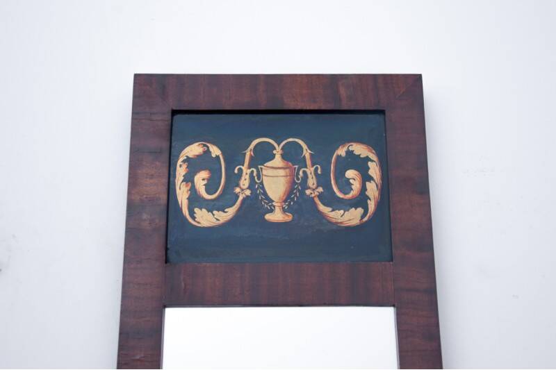 Empire style mirror, Northern Europe, circa 1890.