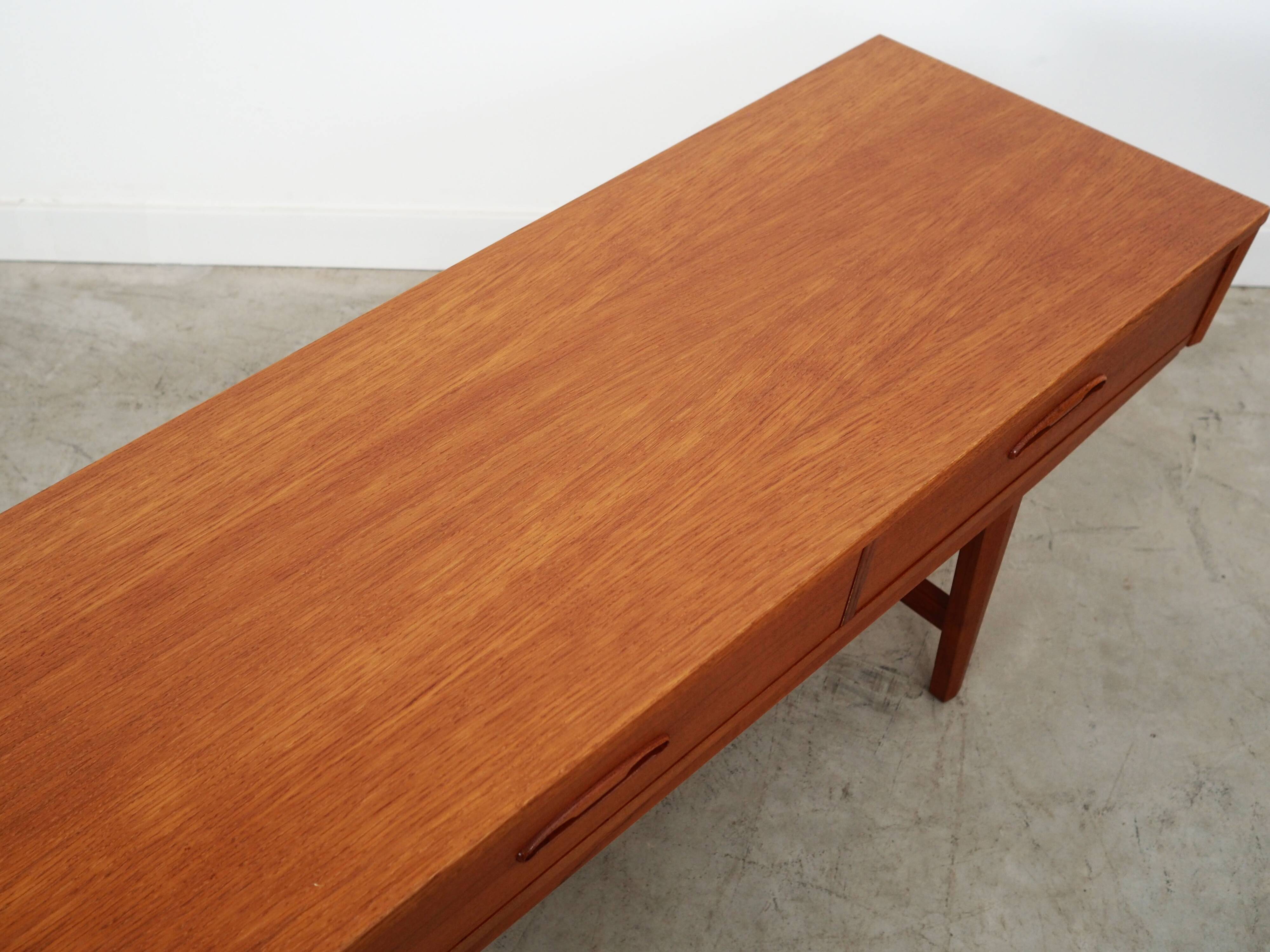 Teak lowboard, Danish design, 1960s, production: Denmark