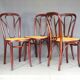 Set of 4 Thonet chairs No. 623, circa 1915, original condition, 1915