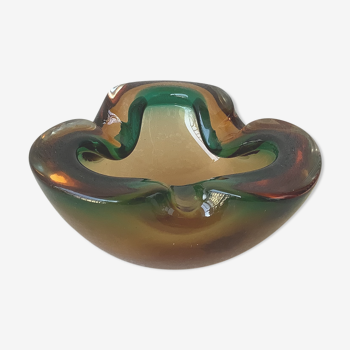 Vintage Murano Sommerso ashtray