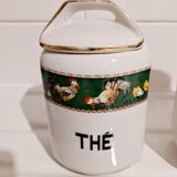 Pair of pretty chicken spice boxes