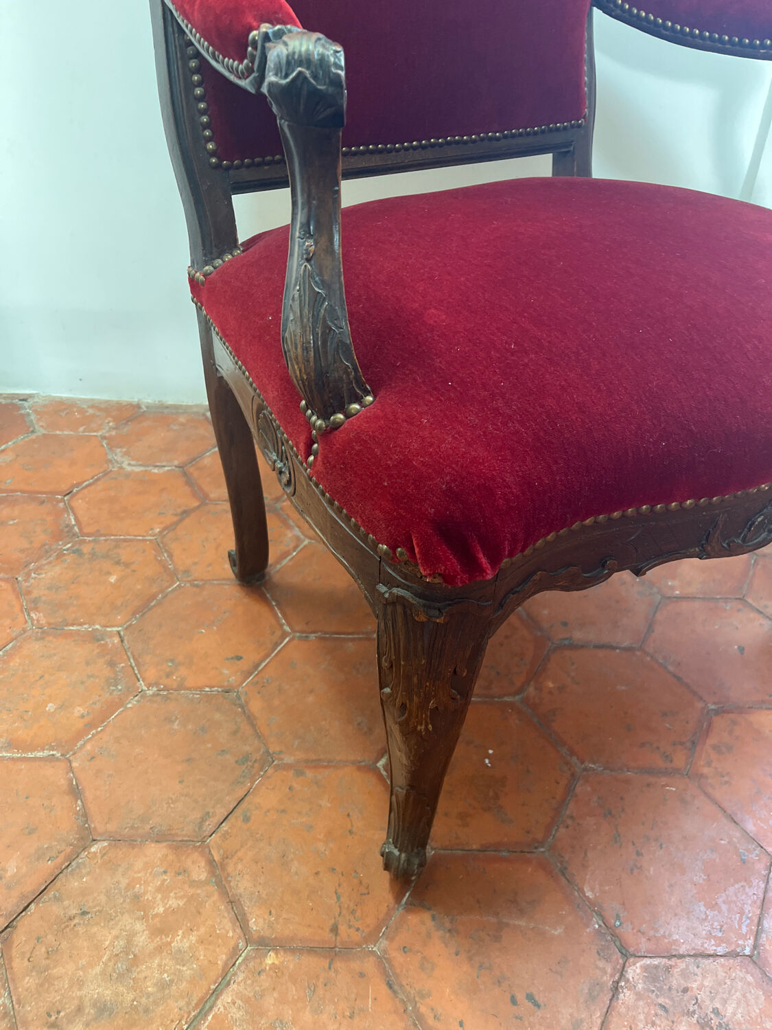 Régence style chair style