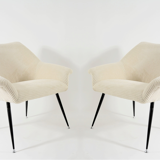 Ivory square shell chair