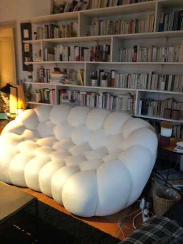 Bubble Roche Bobois sofa 2/3 places rounded