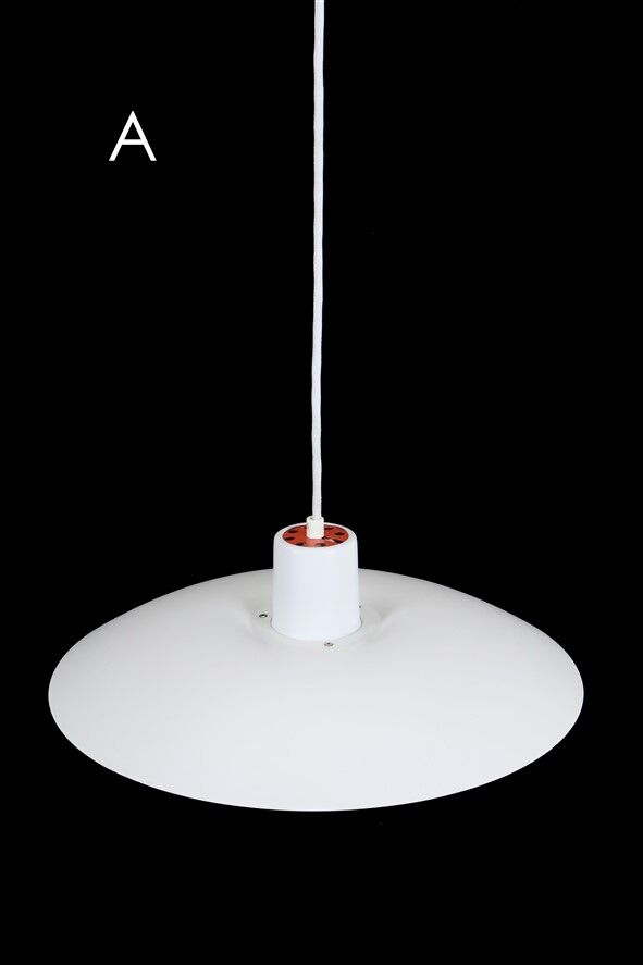 Louis Poulsen / Poul Henningsen “PH 4-3” pendant lamp / Mid-century Danish modern design / 1970s