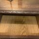 Console or turned wooden service table