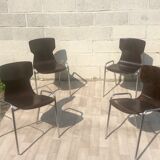 Set of 4 Vintage Chairs OBO Eromes