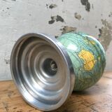 World map base aluminum