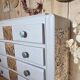 Art Deco chest of drawers with mustache feet