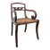 Fauteuil canné anglais du XIX ème