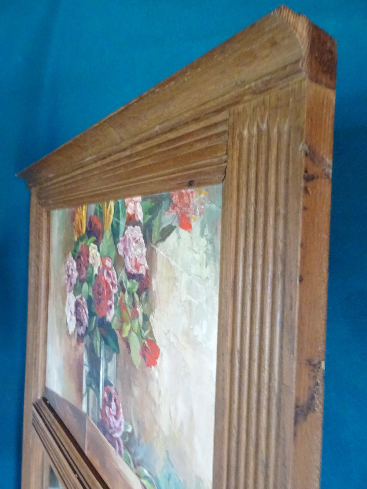 Oak trumeau 78 x 178