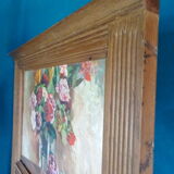 Oak trumeau 78 x 178