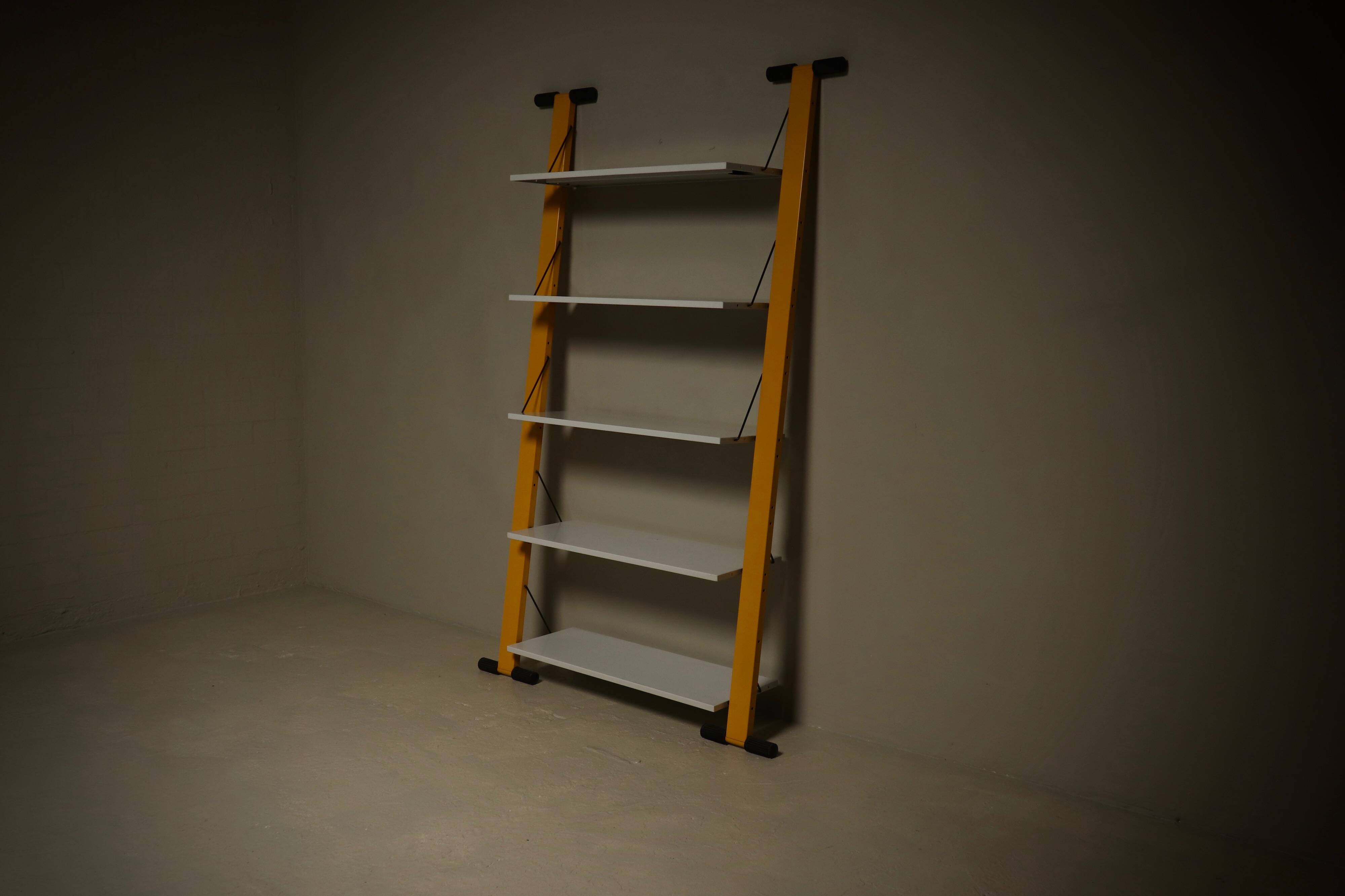 Post Modern Graffiti Wall Unit by Rodney Kinsman for Bieffeplast 1980s